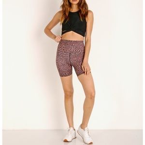 Beach Riot
Bike Short Leopard Size S Revolve Never Worn Spring Summer Short